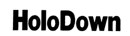 HOLODOWN trademark