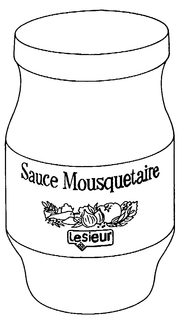 SAUCE MOUSQUETAIRE LESIEUR trademark