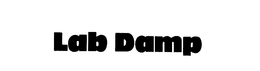 LAB DAMP trademark