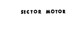 SECTOR MOTOR trademark