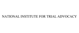 NATIONAL INSTITUTE FOR TRIAL ADVOCACY trademark