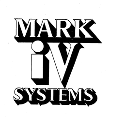 MARK IV SYSTEMS trademark