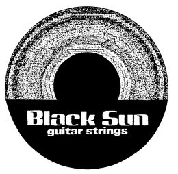 BLACK SUN GUITAR STRINGS trademark