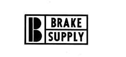 B BRAKE SUPPLY trademark