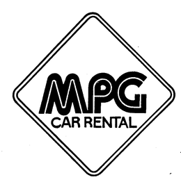 MPG CAR RENTAL trademark