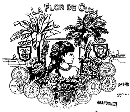 LA FLOR DE CUBA trademark
