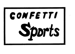 CONFETTI SPORTS trademark