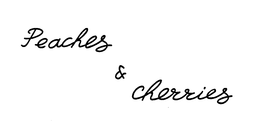 PEACHES & CHERRIES trademark