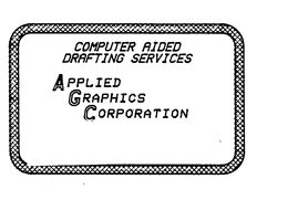 COMPUTER AIDED DRAFTING SERVICES APPLIEDGRAPHICS CORPORATION trademark