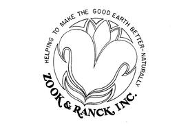 ZOOK & RANCK, INC. HELPING TO MAKE THE GOOD EARTH BETTER-NATURALLY trademark