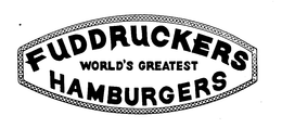 FUDDRUCKERS WORLD'S GREATEST HAMBURGERS trademark