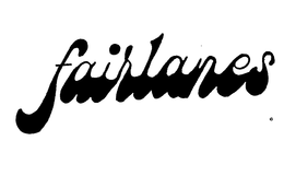 FAIRLANES trademark