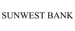 SUNWEST BANK trademark