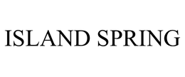 ISLAND SPRING trademark