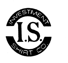 I.S. INVESTMENT SHIRT CO. trademark