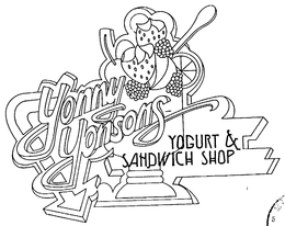 YONNY YONSON'S YOGURT & SANDWICH SHOP trademark
