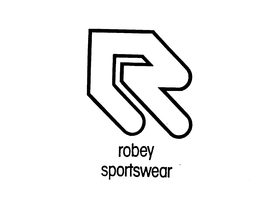 R ROBEY SPORTSWEAR trademark