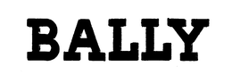 BALLY trademark