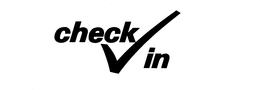 CHECK IN trademark
