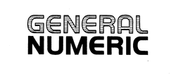 GENERAL NUMERIC trademark