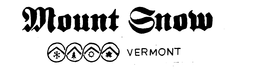 MOUNT SNOW VERMONT trademark