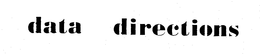 DATA DIRECTIONS trademark