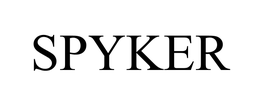 SPYKER trademark
