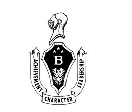 B ACHIEVEMENT CHARACTER LEADERSHIP trademark