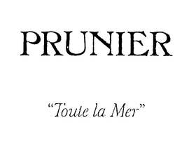 PRUNIER "TOUTE LA MER" trademark