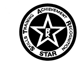 RK SKILLS TRAINING ACHIEVEMENT RECOGNITION STAR trademark