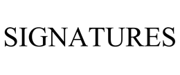 SIGNATURES trademark