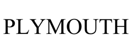 PLYMOUTH trademark