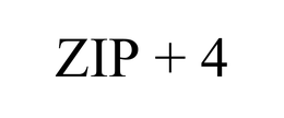 ZIP + 4 trademark