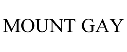 MOUNT GAY trademark