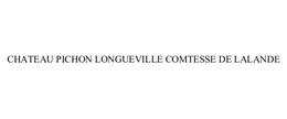 CHATEAU PICHON LONGUEVILLE COMTESSE DE LALANDE trademark
