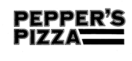 PEPPER'S PIZZA trademark
