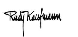 RUDY KAUFMANN trademark