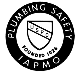 USPC PLUMBING SAFETY IAPMO trademark