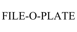 FILE-O-PLATE trademark