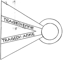 TRAGEDIENNE: UNE POUPEE DE CHIFFON FRANCEISE OUI BOUDE TRAGEDY-ANNE: -ANNE A POUTING FRENCH RAG DOLL trademark