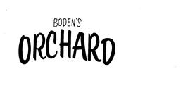 BODEN'S ORCHARD trademark