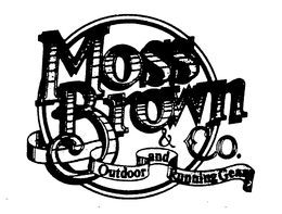MOSS BROWN & CO. OUTDOOR AND RUNNING GEAR trademark