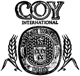 COY (PLUS OTHER NOTATIONS) trademark