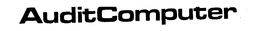 AUDIT COMPUTER trademark