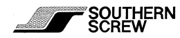 SS SOUTHERN SCREW trademark