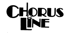 CHORUS LINE trademark