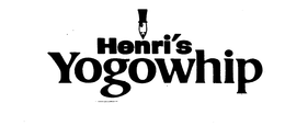 HENRI'S YOGOWHIP trademark