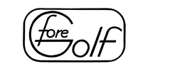 FORE GOLF trademark