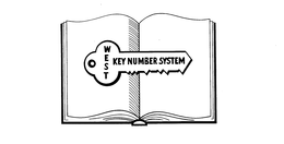 WEST KEY NUMBER SYSTEM trademark