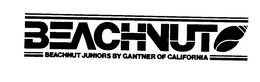 BEACHNUT BEACHNUT JUNIORS BY GANTHER OF CALIFORNIA trademark